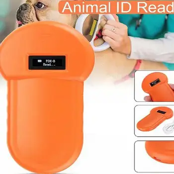 1 buc Pet ID Cititor de Animale Chip Scanner Digital USB Reîncărcabilă Microcip Portabile de Identificare de aplicabilitate Generală pentru Pisică Câine