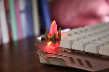 1 buc Rășină Hand-made Personalizate Cheie Capac Stereoscopic cu iluminare din spate Mecanic Keyboard Keycap Pentru Starcraft Protoss Crystal Tower