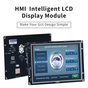 10.1 Inch HMI Display LCD Module Cu Ecran Tactil & RS232 TTL Port UART STWI101WT-01