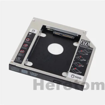 12,7 mm 2-lea Hard Disk HDD HD SSD Caddy Adaptor pentru HP Elitebook 8460p 8470p 8560p 8570p 8760p