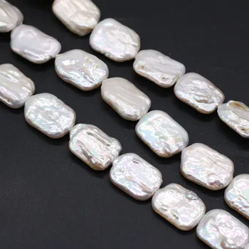 15-22mm Natural Alb Baroc cu Margele de Înaltă Calitate Irregural Perle Naturale Liber cu Margele pentru a Face DIY Bijuterie Colier Bratara