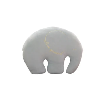 1buc 50cm Potoli setea de Abstractizare în Formă de Elefant de Pluș, Perne Moi Umplute Animale de Pluș Simplu Perna de Spate Cadouri pentru Copii Home Deco