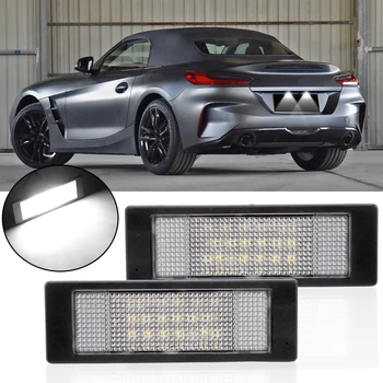 2 buc/lot pentru BMW E81 E87 E63 E64 E89 Z4 F20 F21 Auto LED Numărul de Înmatriculare Lumina 24 de Led-uri Lampă Portbagaj Auto Sursă de Lumină