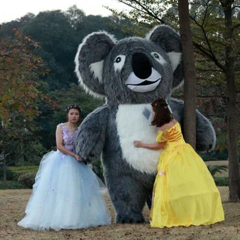 200-250cm Publicitate Koala Gonflabile Mascota Costum, Costume Costum de 2m/2.5 m Ziua Rochie de Lux de Calitate!100% Aceeași Ca În Poze!