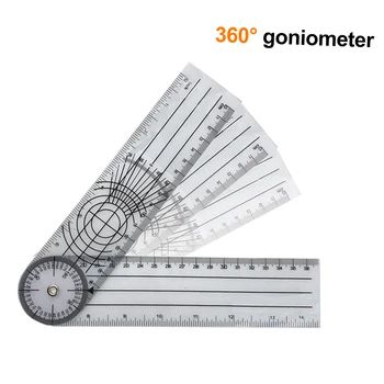 360 de Grade Unghi de Conducător Profesionist Inclinometer rezistent la Uzura de Măsurare Conducător Accesorii Ortopedie Instrument pentru Genunchi Coate