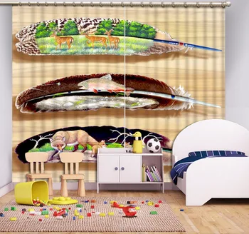 acasă ddecorative home decor 3d perdele moderne living animal cortina decor acasă decorare