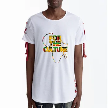 African Dashiki Print T Camasa Barbati 2022 Brand Hip Hop Bandaj Streetwear Din Africa Haine Barbati Slim Scurt Maneca Tee Camasa Pentru Barbati
