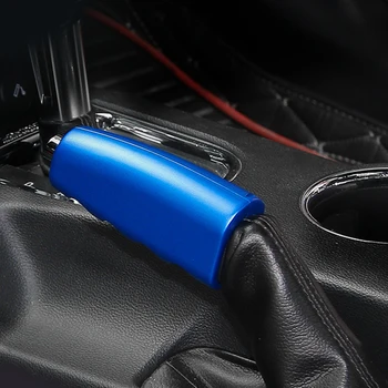 Aliaj de aluminiu frâna de mână Mânere Decorative Capac de Protecție Accesorii de Interior pentru Ford Mustang Shelby
