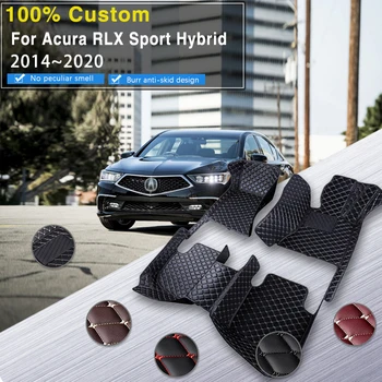 Auto Covorase Pentru Acura RLX Sport Hibrid KC2 2014~2020 Impermeabil Covoare Covorase Auto Set Complet Alfombra Para Auto Accesorii Auto