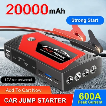 Baterie Booster Auto Jump Starter 99800mAh de Capacitate Mare, Power Bank pentru 12V Vehicul de Urgență Rapel Incarcator Auto Dispozitiv de Pornire