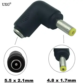 DC Convertor de Putere Plug, 4.8 mm X 1.7 mm Masculin La 5.5 mm X 2.1 mm Femela Jack Adaptor Conector