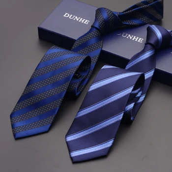 De înaltă Calitate 2022 Noua Moda Legături Oameni de Afaceri Lucrător 7cm Dungă Cravată de Mătase Cravate de Nuntă pentru bărbați Designeri de Brand cu o Cutie-Cadou