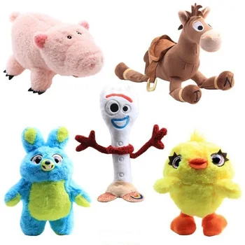 Disney Toy Story Animale Împăiate Bunny Rățușcă De Pluș Hamm Woody Bulleye Păpuși De Colecție Jucarii De Cadouri De Crăciun Pentru Copii