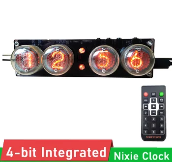 DYKBmetered Strălucire Tub Ceas 4 biți Integrat + Telecomanda RGB DS3231 TIMP Nixie Clock QS30-1 SZ1-1 SZ3-1 SZ-8 ZM1020 Z560M
