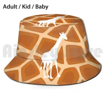 Girafa Cadou îmi Place Girafe Zoo Girafa Iubitorii de Soare Pălărie Pliabil Protectie UV Chiar îmi Place