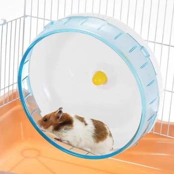 Hamster Care Rulează Disc Jucărie Tăcut Rotație Jogging Roata De Companie Sport Volan Jucarii 2 Culori Noi