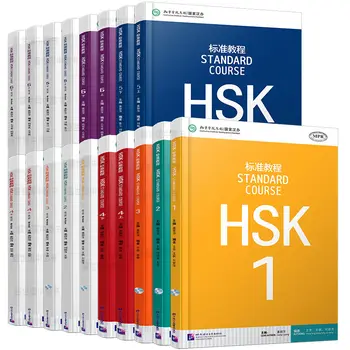 HCKG cele mai Noi Hot Chineză engleză Exercițiu HSK Elevii Registru de lucru Și Manual de Curs Standard HSK 1-6 Livros de educație timpurie Carte