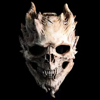 Horror de Halloween Schelet Masca Craniu Războinic Masca Moartea Masca Horror Craniu Masca Petrecere Demon 2022 Mascaradă Măști Craniu S6Y3