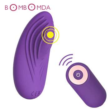 Invizibil De La Distanță Fără Fir De Control Vibrator Cu 10 Viteze Portabil Stimulator Clitoridian Chilotei Vibratoare Ouă Adult Jucării Sexuale Pentru Femei