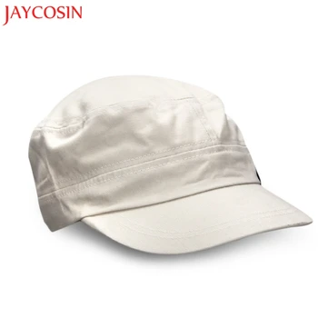 JAYCOSIN Moda Unisex Acoperiș Plat Militare Pălărie Cadet de Patrulare Bush Șapcă de Baseball Capac Câmp de Bumbac 56cm-60cm pălării Cadou Feb 9