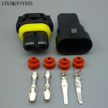 JJSJQCPJYXGS 50sets/lot plastic 9006 HB4 bec soclu lampă auto bază adaptoare far auto cu conector