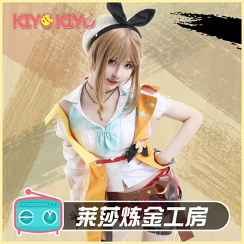 KIYO-KIYO Azur Banda X Atelier Ryza Vreodată Întuneric & Ascunzătoarea Secretă Cosplay Ryza Set Uniform Hallween Costume