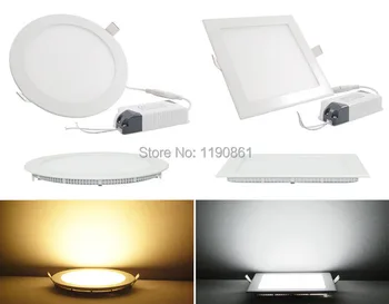 LED Lumina Plafon 110V 220V Lămpi de Tavan Alb Cald/alb Rece Tavan Lumini LED-uri de iluminat Interior