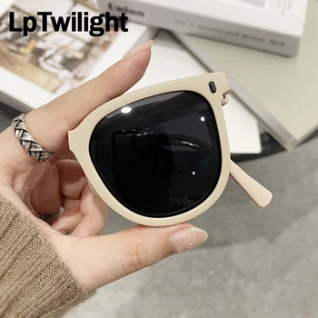 LpTwilight Pliabil Oval ochelari de Soare pentru Femei Ochelari Pătrați Pentru Femei/Barbati Brand de Lux Ochelari Femei INS Gafas De Sol Mujer uv400
