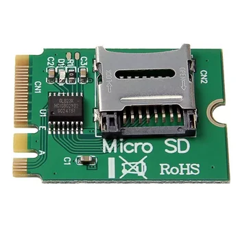 M2 unitati solid state-Cheie A. E WIFI, Slot Pentru Micro-SD SDHC SDXC TF Cititor de Carduri T-Flash Card M. 2 O+E Card Adapter Kit Pentru Windows Mac OS