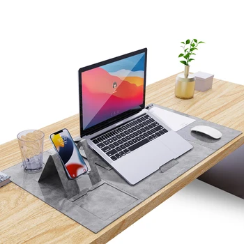 Mari Gaming Mouse Pad Biroul de Acasă Impermeabil din Piele PU Masă de Birou Mat MousePad Cu Suport pentru Laptop Notebook