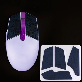 Mouse-ul Partea de Piele Autocolante Esports Tiger Gaming mouse Buna Banda de Prindere Rezistent la Sudoare pentru G304 Soareci Autocolant