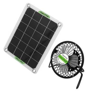 Panou Solar Fan 10W USB Panou Solar Alimentat Ventilatorul Solar 10W Alimentat Ventilator de Evacuare cu efect De Seră în Casa de Pui de animale de Companie Case Vărsat