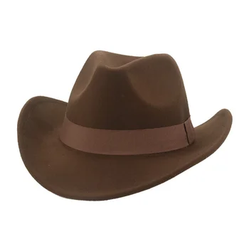 Pălării Pălării pentru Femei Pălărie de Cowboy Om Pălărie de Cowboy Vest Pălării de Bărbați de Iarnă Pălărie Felted Trupa de Moda Fedora Pălărie Nouă Palarie de Cowboy