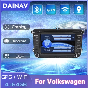 Radio auto 2din Android pentru Volkswagen VW Golf 6, Touran Passat B6 B7, Jetta Sharan de Tigua de Polo Skoda asiento GPS