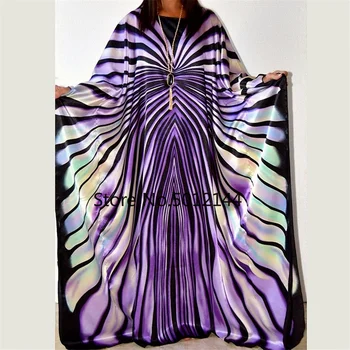 Rochii pentru Femei Pakistan Rochie Dungi Batwing Maneca Vrac Gratuit Dimensiune Doamna Vestidos 5 Culori Sari Partid Rochie de Seara