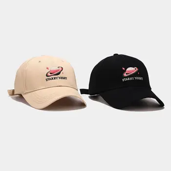 Scrisoare Brodate Șapcă de Baseball pentru Femei Soare Pălărie de Protecție Reglabil Unisex Hip-hop Excursie de Vară Vizorul Snapback Șapcă de Camionagiu