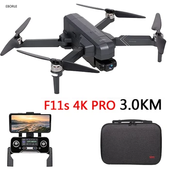 SJRC F11s 4K PRO 5G WiFi FPV GPS RC Drone 2-axis Gimbal 4K HD Camera RC Quadcopter 3000M Distanta de Control w/ Sac de Depozitare RTF