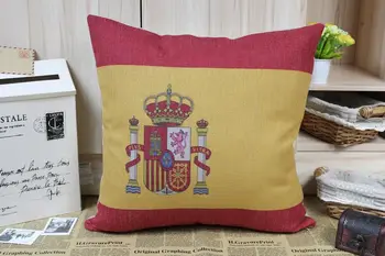 Steagul pernă acoperă, Regale spaniole drapelul național arunca față de pernă față de pernă en-gros
